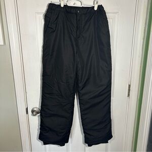 Children’s Place Snow Ski Pants Fleece Lined Water Resistant Size 14 NWT Black